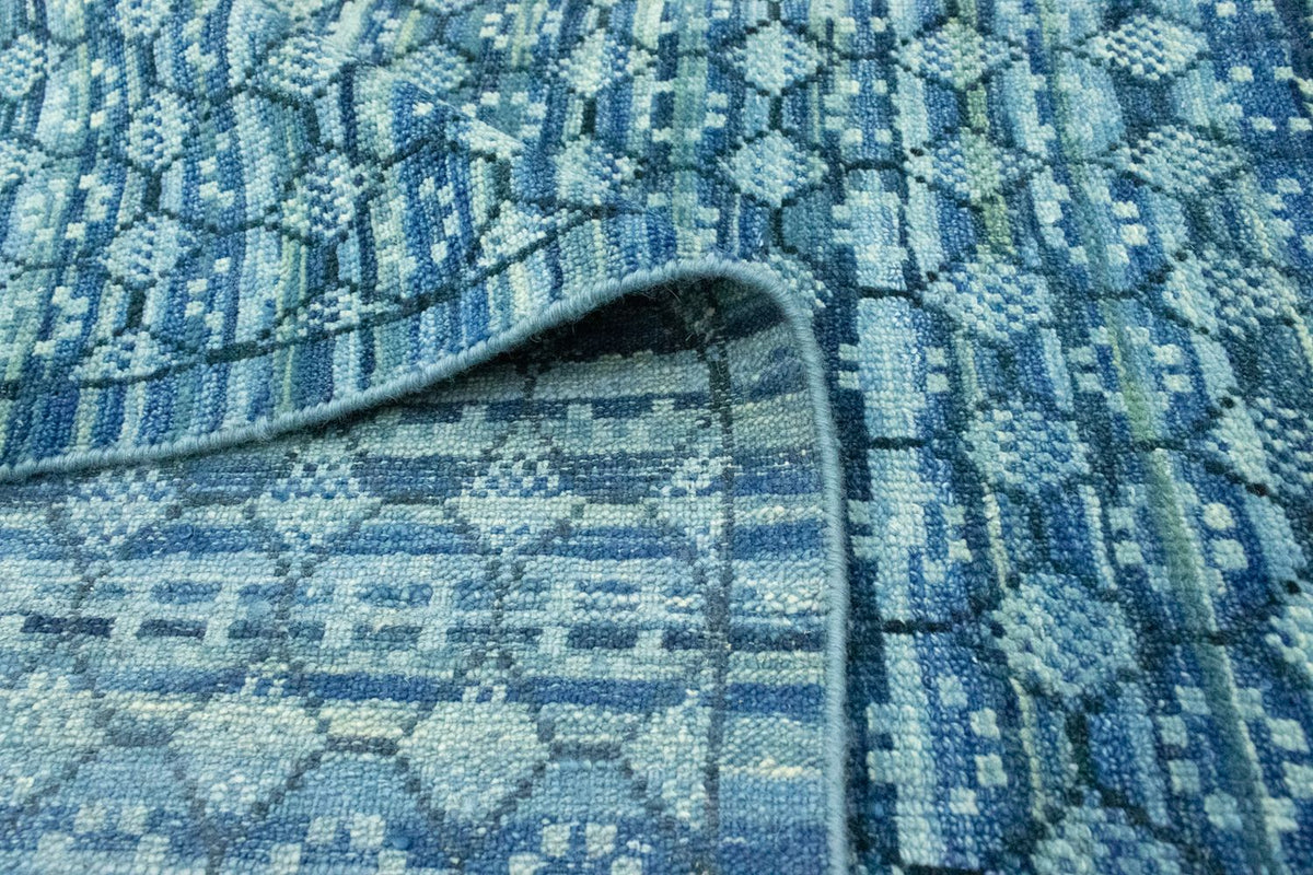 Designer tapijt - 285 x 237 cm - lichtblauw