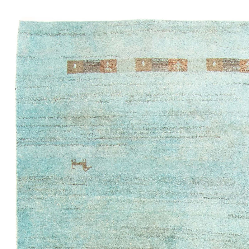 Gabbeh tapijt - Indus - 237 x 170 cm - lichtblauw