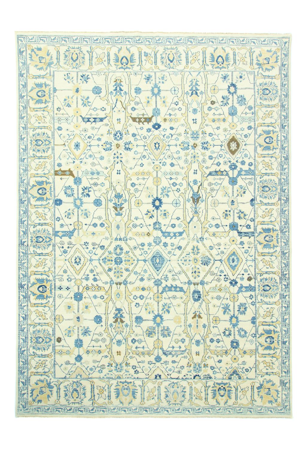 Designer tapijt - 434 x 310 cm - lichtblauw