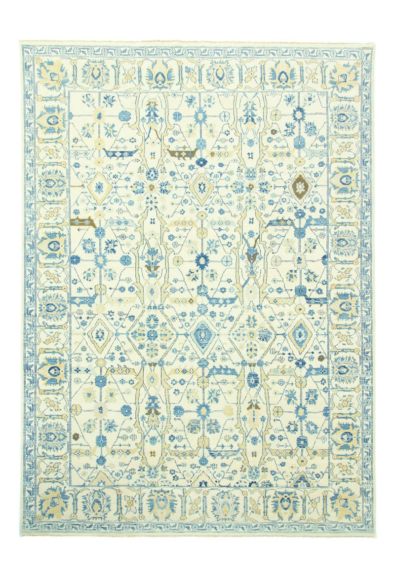 Designer tapijt - 434 x 310 cm - lichtblauw