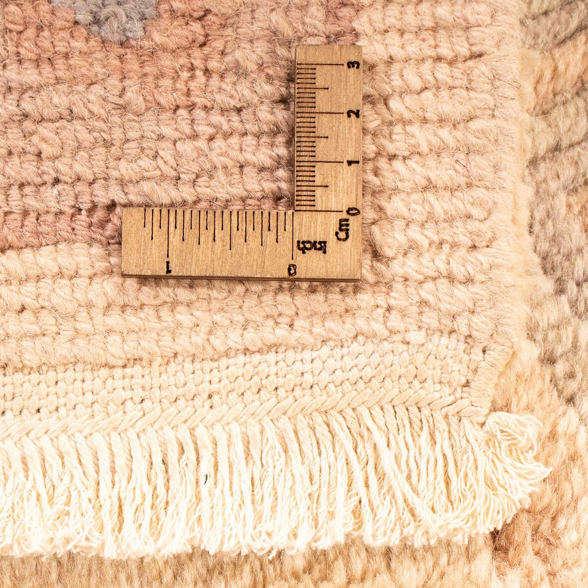 Loper Nepal tapijt - 331 x 71 cm - beige