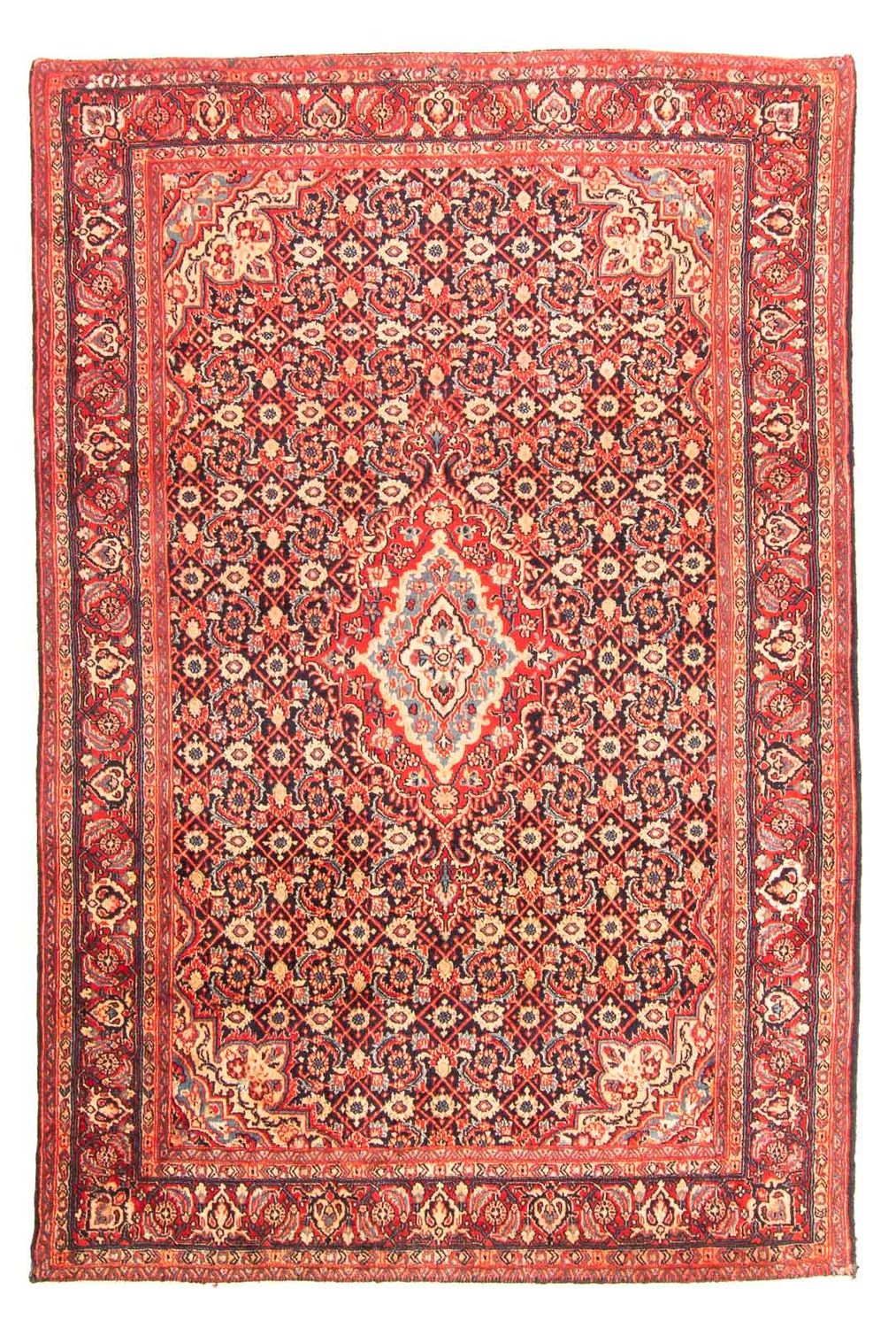 Perzisch Tapijt - Nomadisch - 202 x 135 cm - licht rood