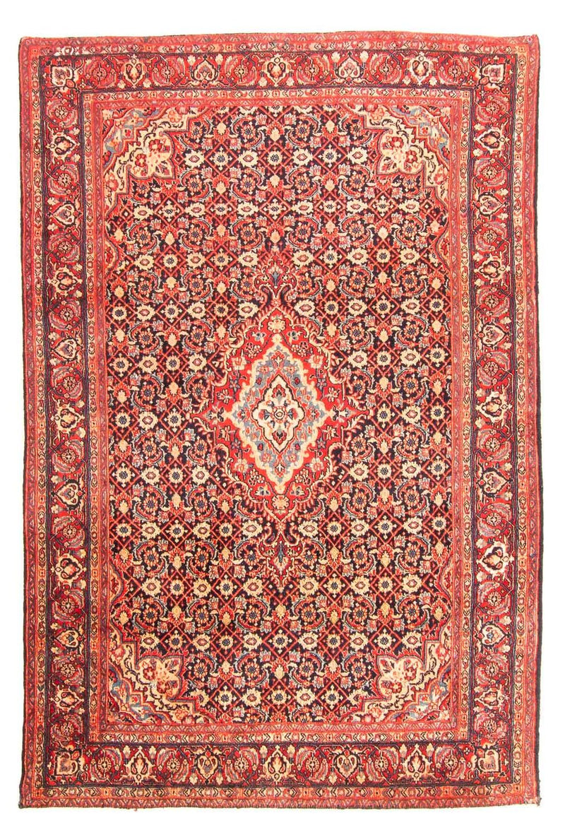 Perzisch Tapijt - Nomadisch - 202 x 135 cm - licht rood