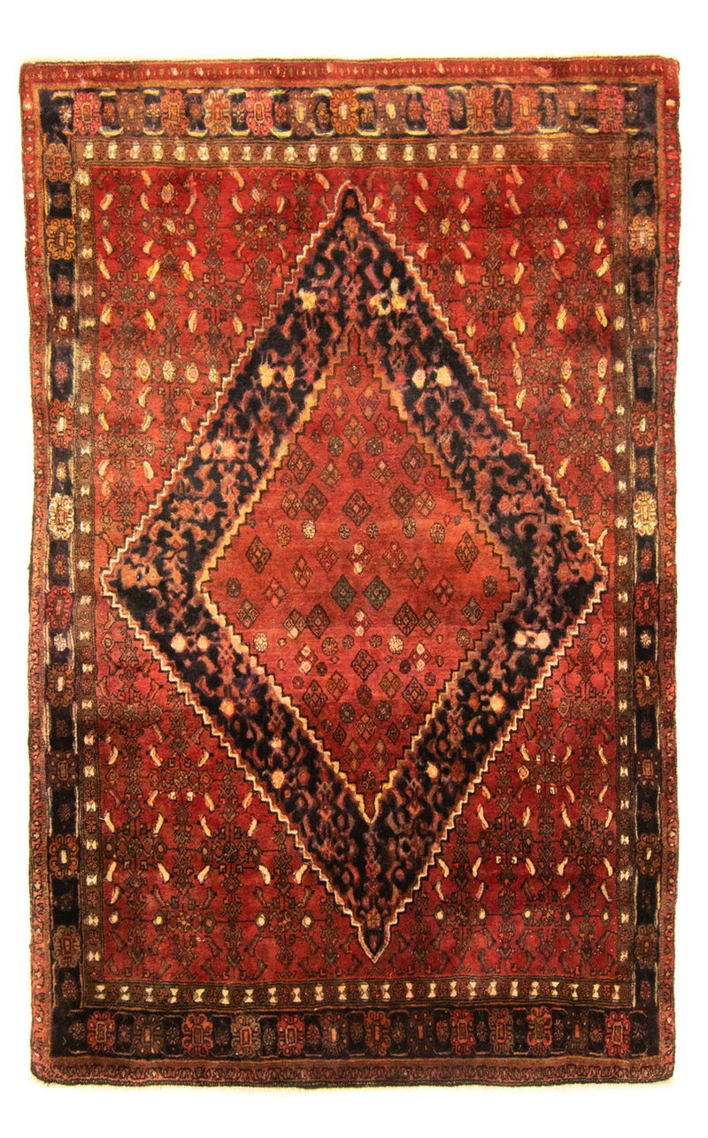 Perzisch tapijt - Bijar - 206 x 135 cm - oranje