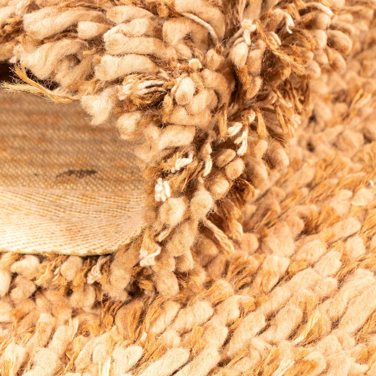 Hoogpolig tapijt - 200 x 140 cm - beige