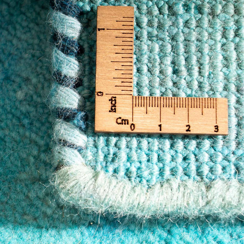 Gabbeh tapijt - Indus - 197 x 129 cm - turkoois