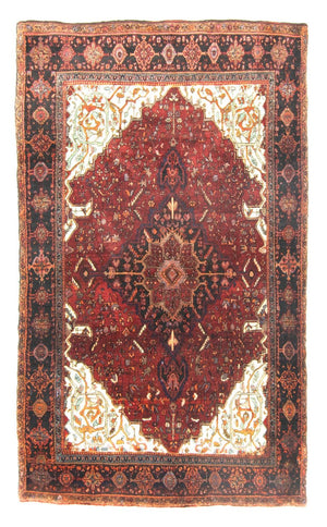 Perzisch tapijt - Bijar - 244 x 146 cm - rood