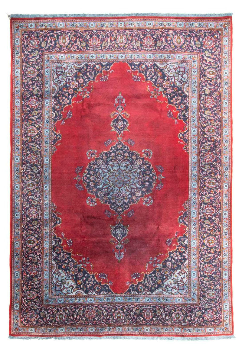 Perzisch tapijt - Keshan - 325 x 225 cm - donkerrood