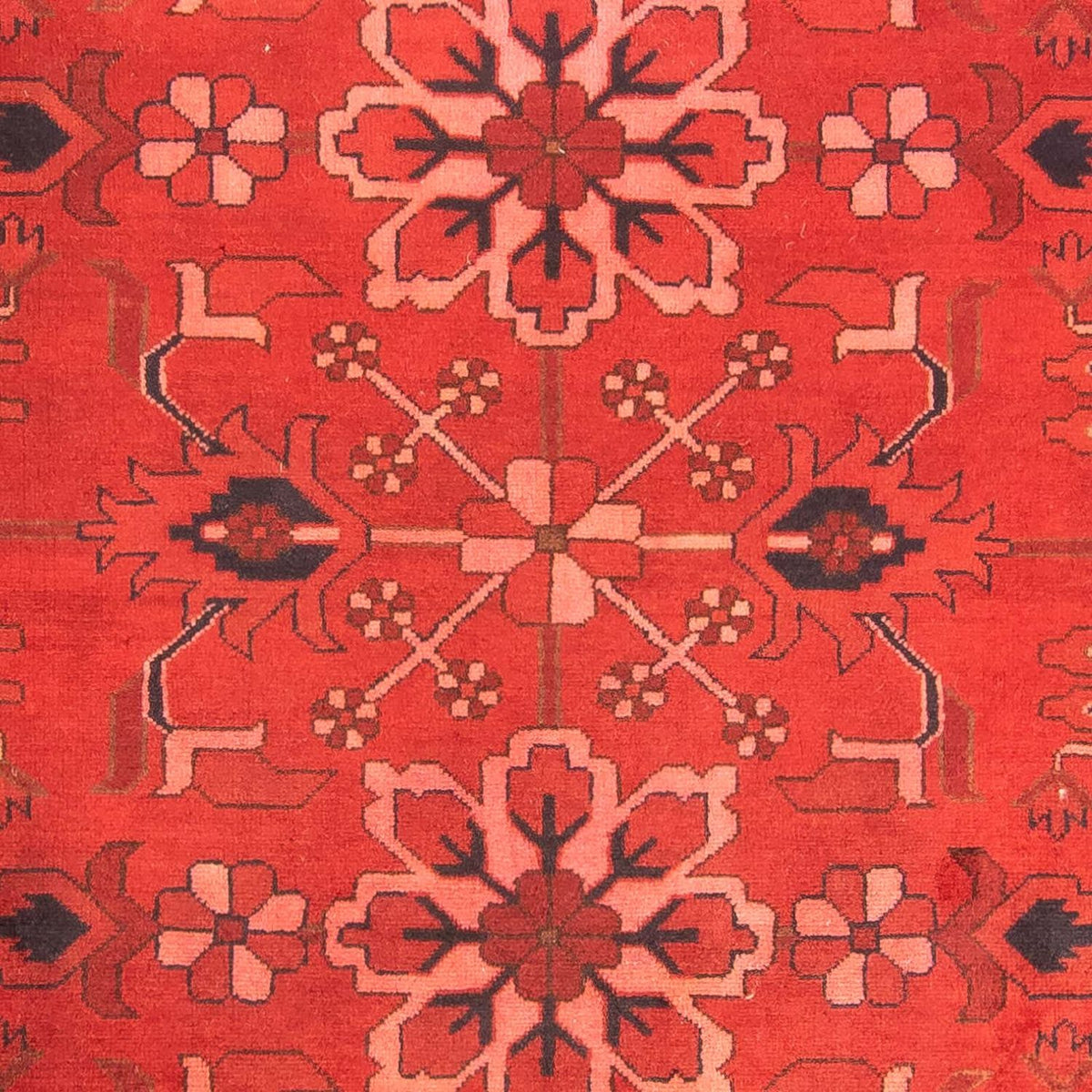 Afghaans tapijt - Hatshlu - 296 x 210 cm - donkerrood