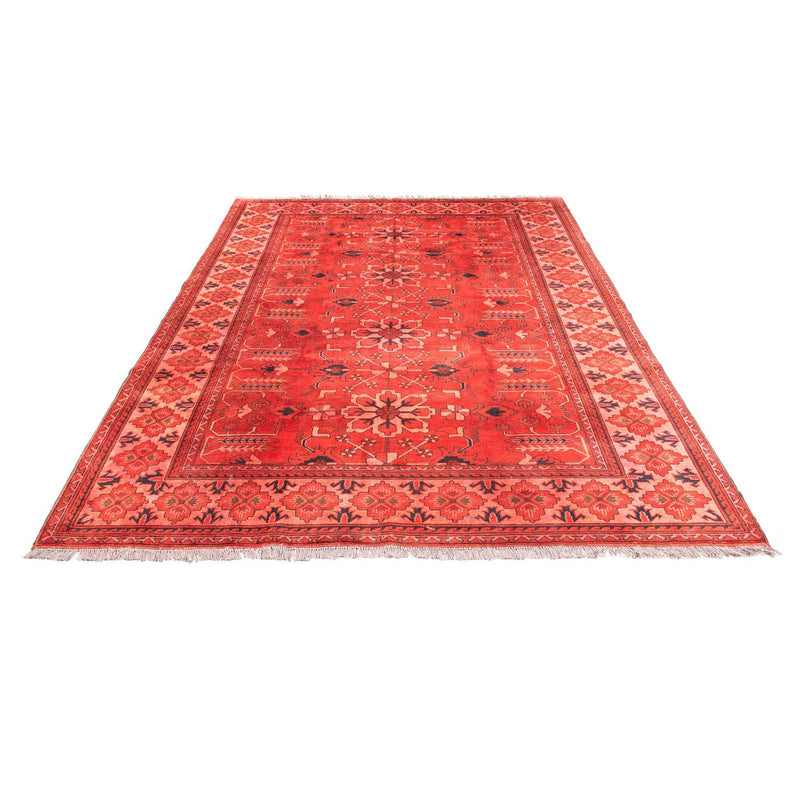Afghaans tapijt - Hatshlu - 296 x 210 cm - donkerrood