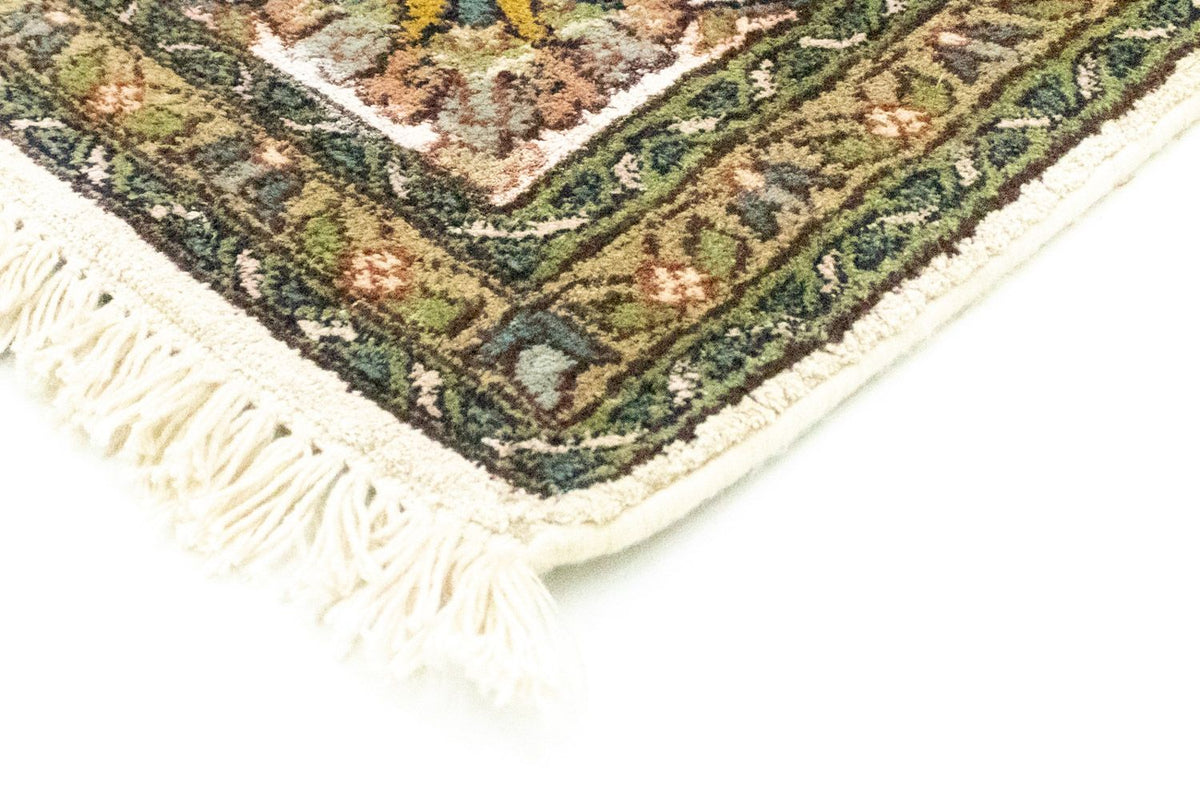 Zijden tapijt - Kashmir Silk - 217 x 153 cm - beige