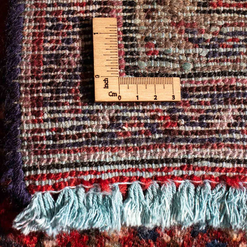 Perzisch Tapijt - Nomadisch vierkant  - 313 x 305 cm - donkerrood