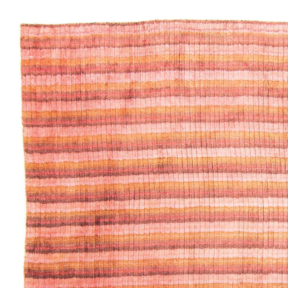 Viscose tapijt vierkant  - 197 x 197 cm - veelkleurig