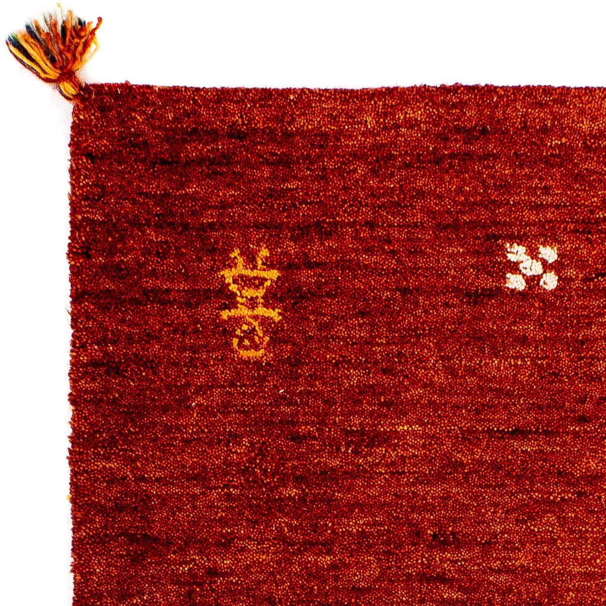 Gabbeh tapijt - Indus - 90 x 60 cm - donkerrood