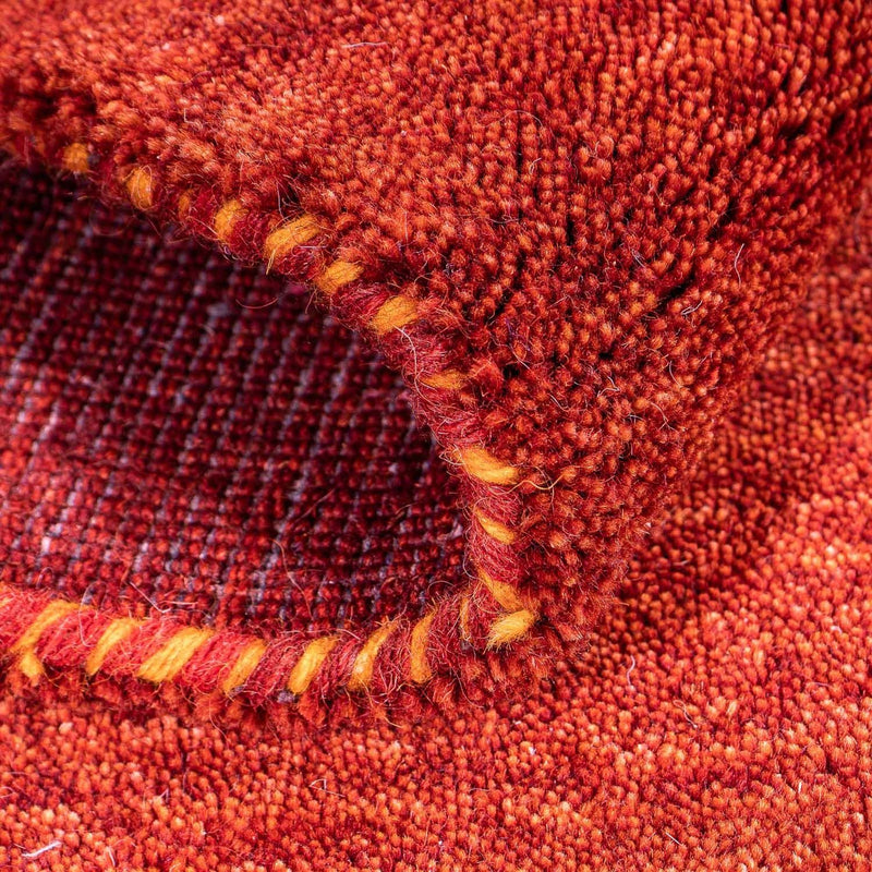 Gabbeh tapijt - Indus - 90 x 60 cm - donkerrood