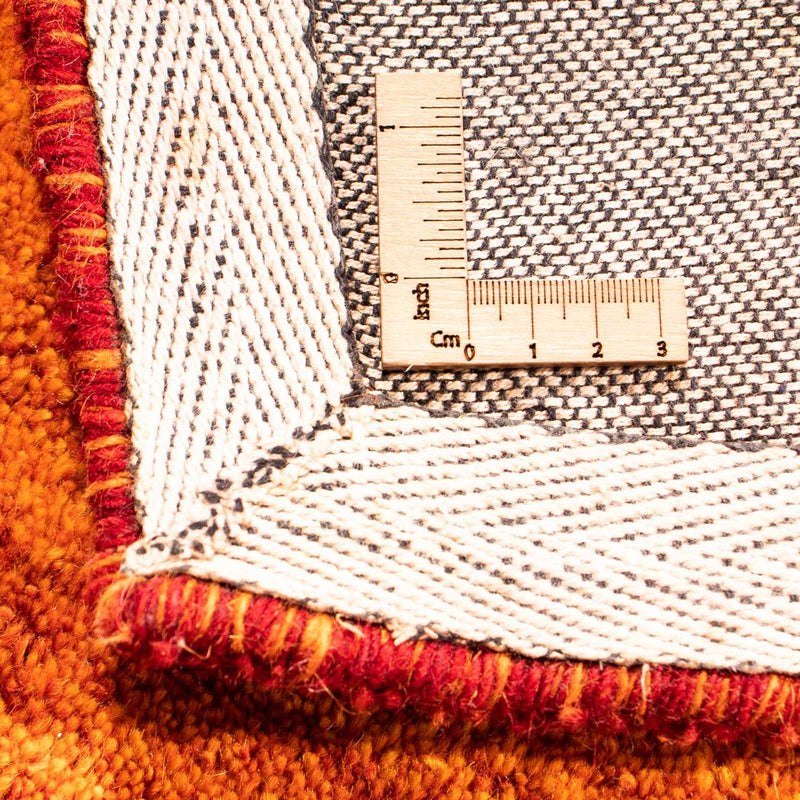 Wollen tapijt - 233 x 160 cm - oranje