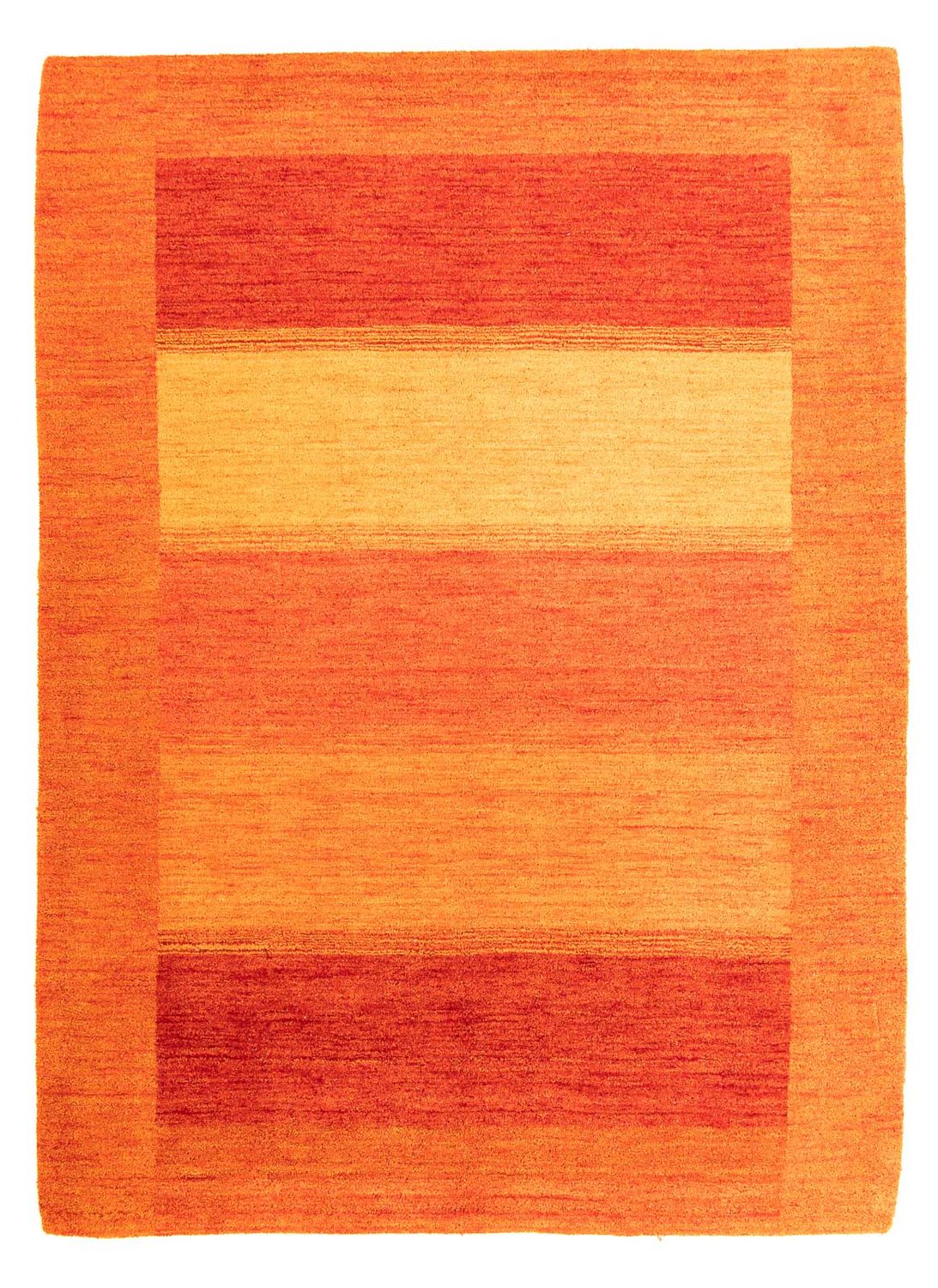 Wollen tapijt - 225 x 162 cm - oranje