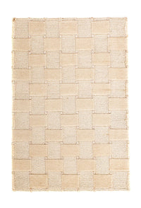 Nepal tapijt - 90 x 60 cm - beige