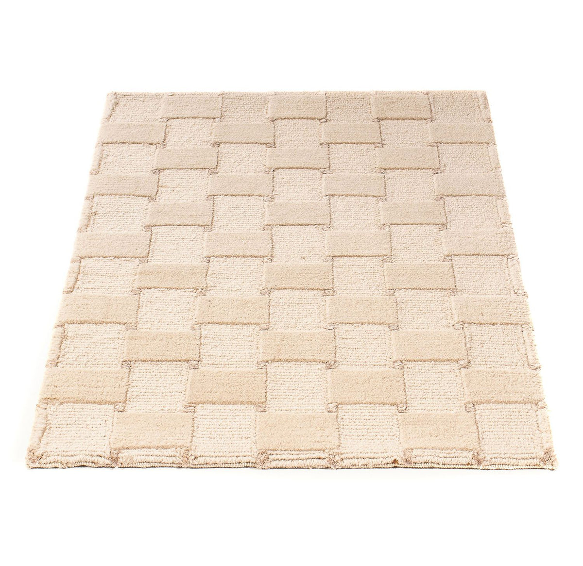 Nepal tapijt - 90 x 60 cm - beige