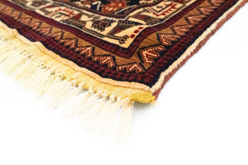 Afghaans tapijt - 196 x 122 cm - blauw