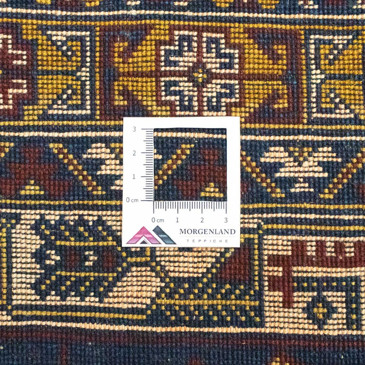 Afghaans tapijt - 195 x 128 cm - blauw