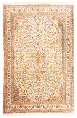 Zijden tapijt - Kashmir Silk - 270 x 186 cm - beige
