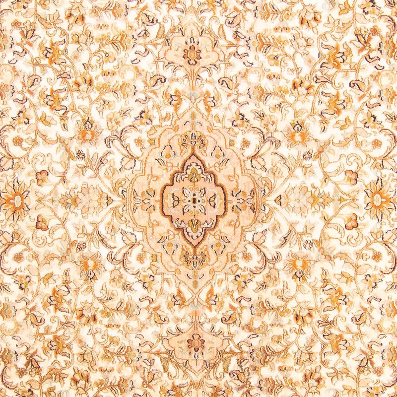 Zijden tapijt - Kashmir Silk - 270 x 186 cm - beige