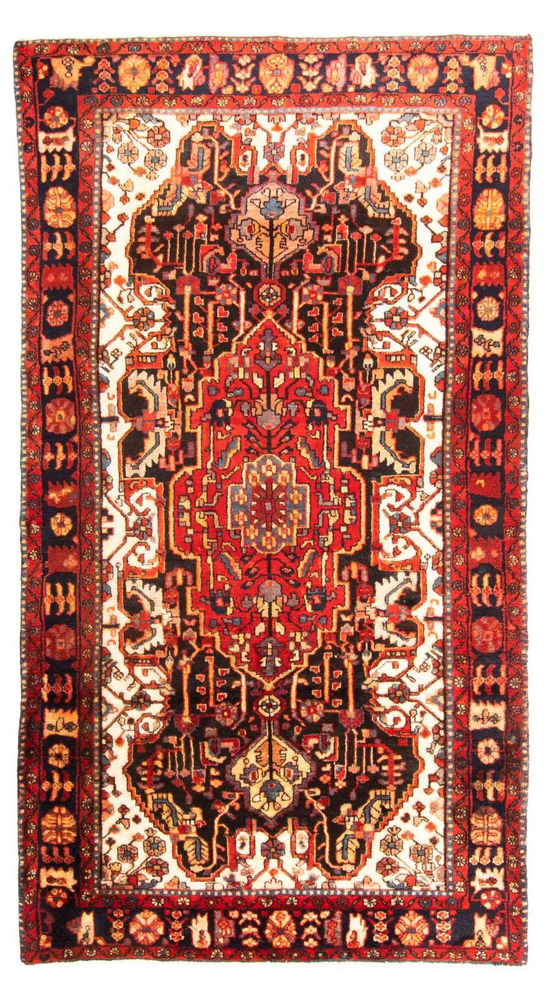 Loper Perzisch Tapijt - Nomadisch - 290 x 145 cm - donkerrood