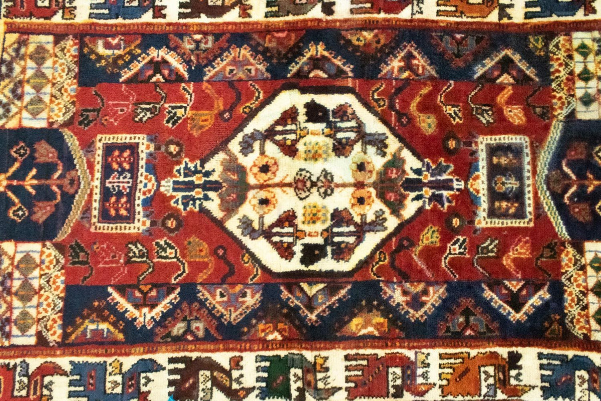 Perzisch Tapijt - Nomadisch - 146 x 91 cm - rood