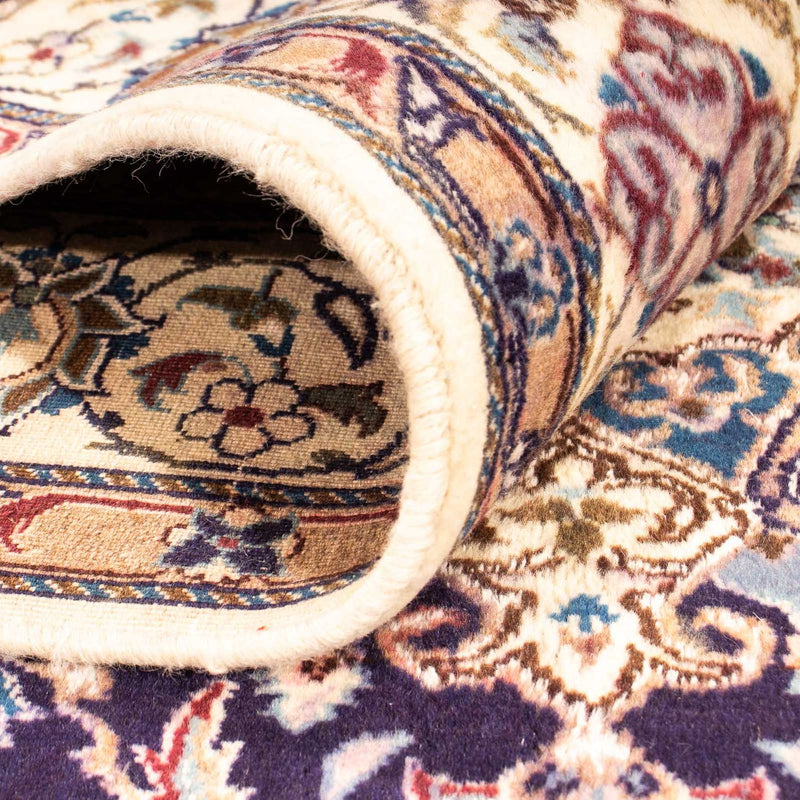 Perzisch tapijt - Nain - Koninklijk - 292 x 197 cm - donkerblauw