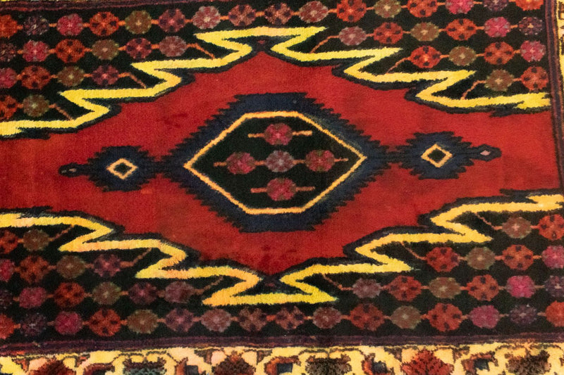 Perzisch Tapijt - Nomadisch - 151 x 103 cm - rood