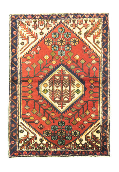 Hamadan Tapijt 106x143cm - Perzisch tapijt