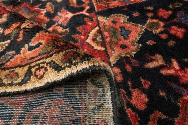 Perzisch Tapijt - Nomadisch - 126 x 103 cm - blauw