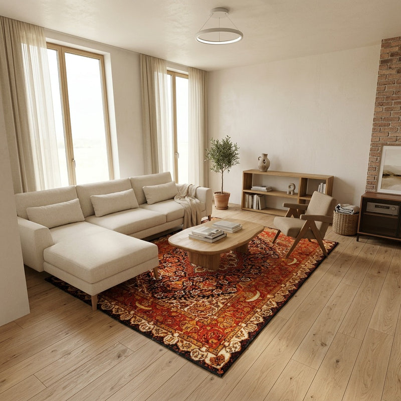 Kashmar Tapijt 202x300cm - Perzisch tapijt