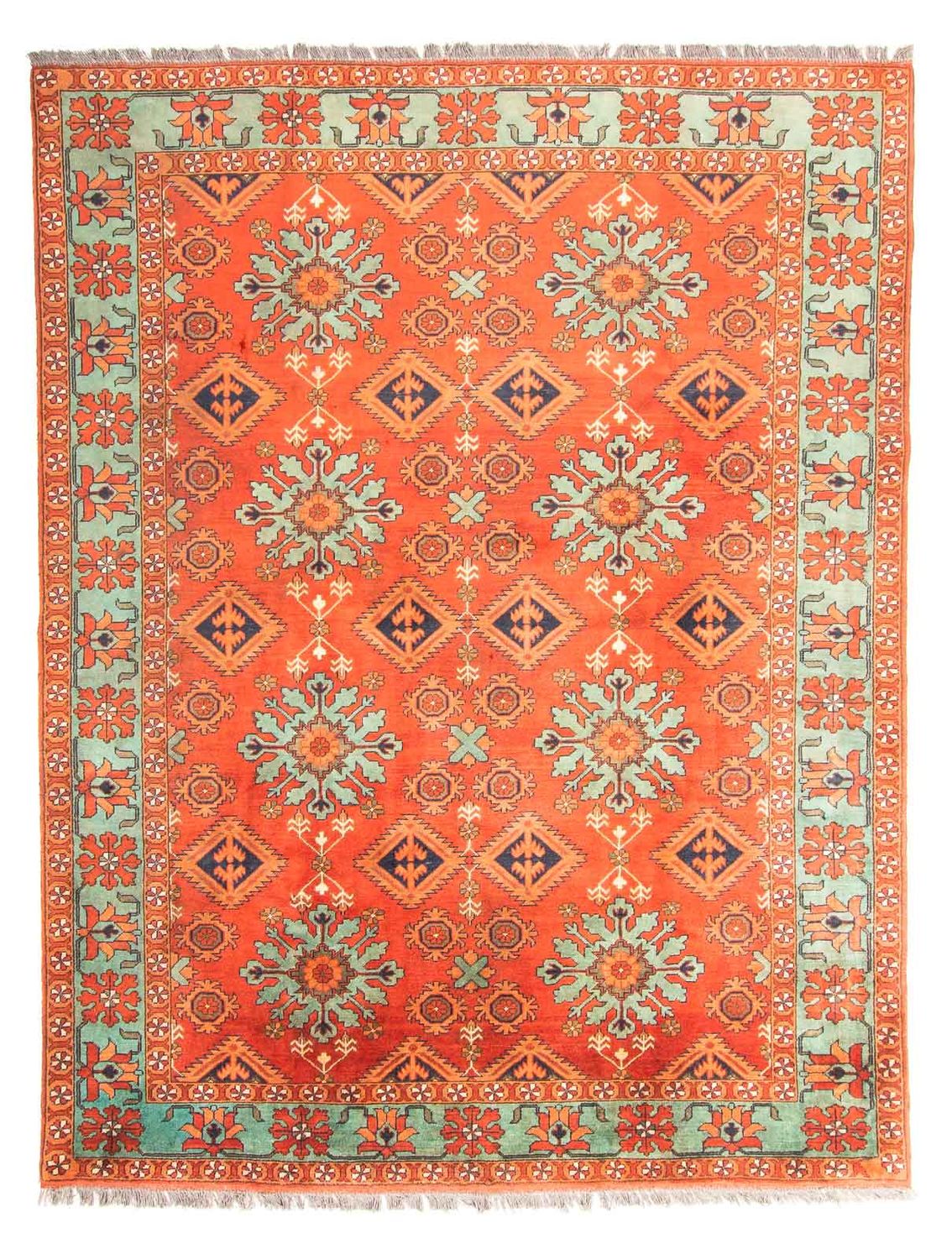 Afghaans tapijt - Hatshlu - 273 x 213 cm - licht rood