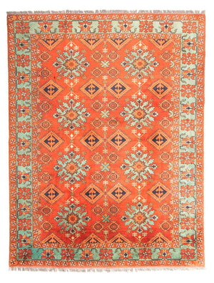 Afghaans tapijt - Hatshlu - 273 x 213 cm - licht rood