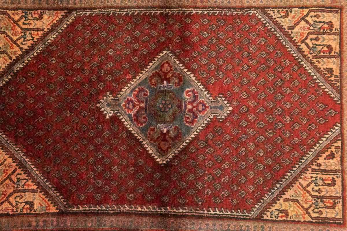 Perzisch tapijt - Mir - 153 x 107 cm - rood