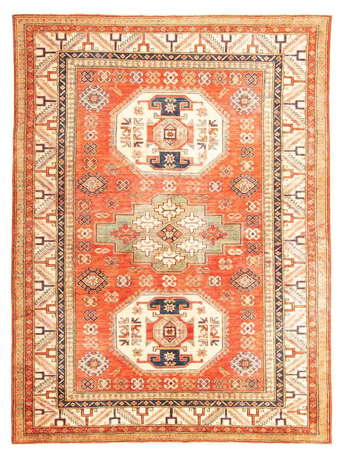Ziegler Tapijt - Kazak - 265 x 190 cm - licht rood