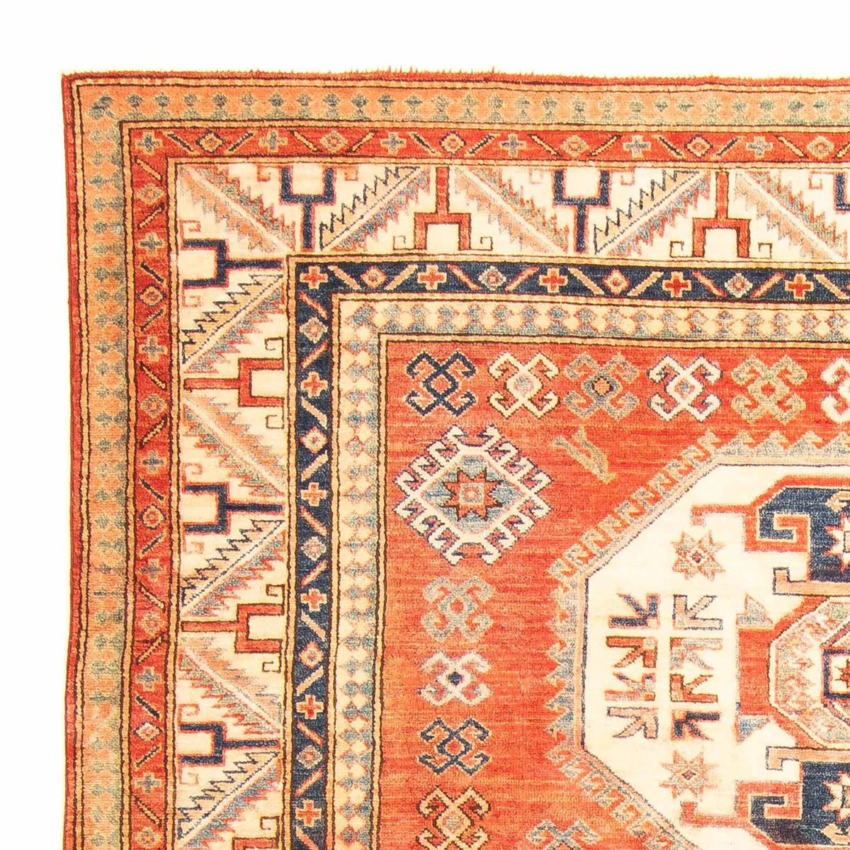 Kazak Tapijt 190x265cm - Oosters Tapijt