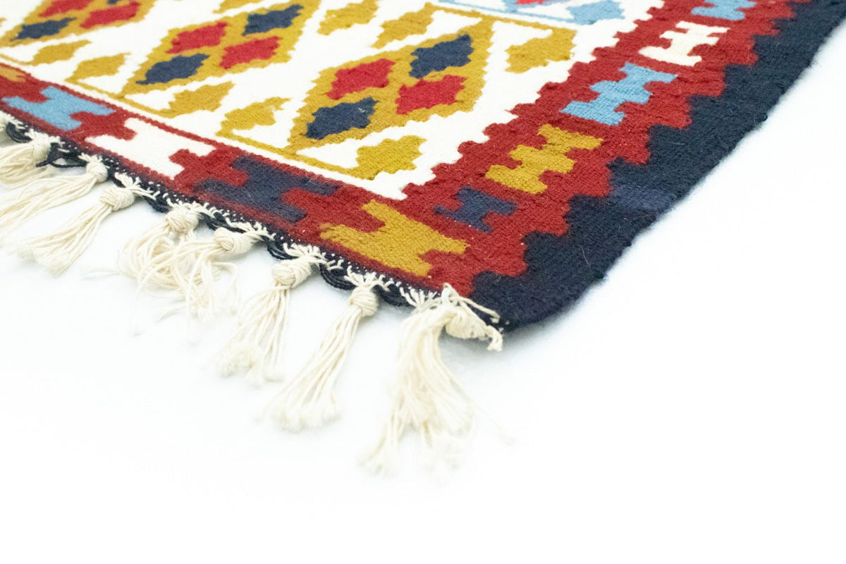 Kelim tapijt - Oud - 150 x 94 cm - beige