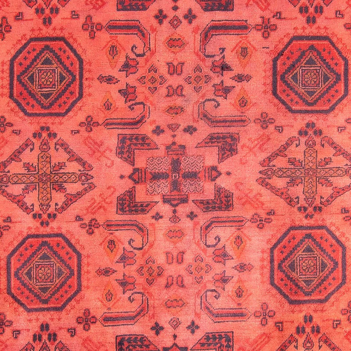 Afghaans tapijt - Hatshlu - 290 x 200 cm - rood