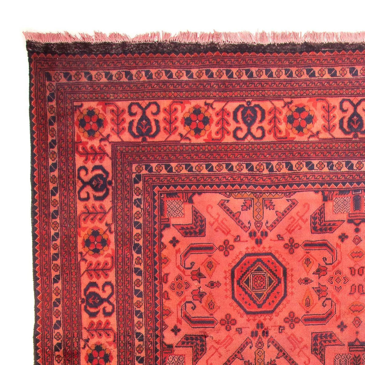 Afghaans tapijt - Hatshlu - 290 x 200 cm - rood