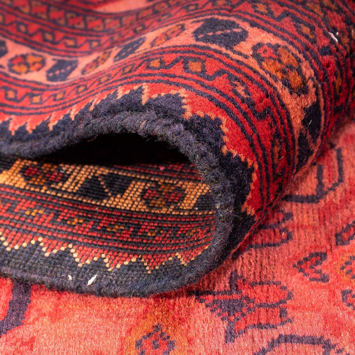 Afghaans tapijt - Hatshlu - 290 x 200 cm - rood