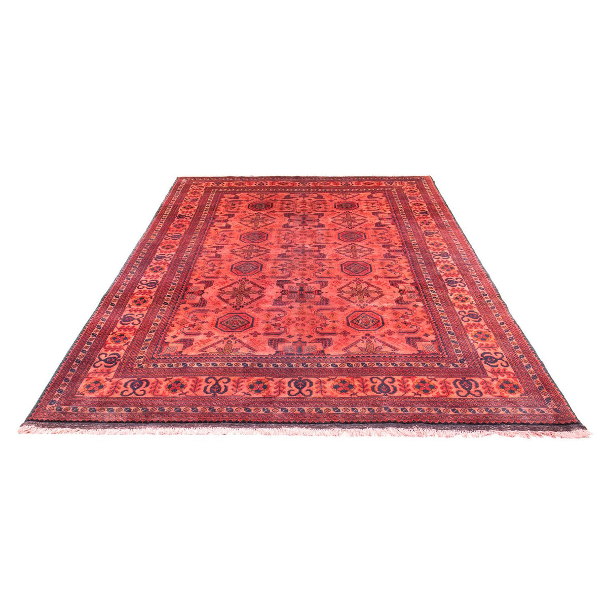 Afghaans tapijt - Hatshlu - 290 x 200 cm - rood