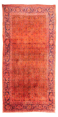 Perzisch tapijt - Bijar - Koninklijk - 315 x 155 cm - licht rood