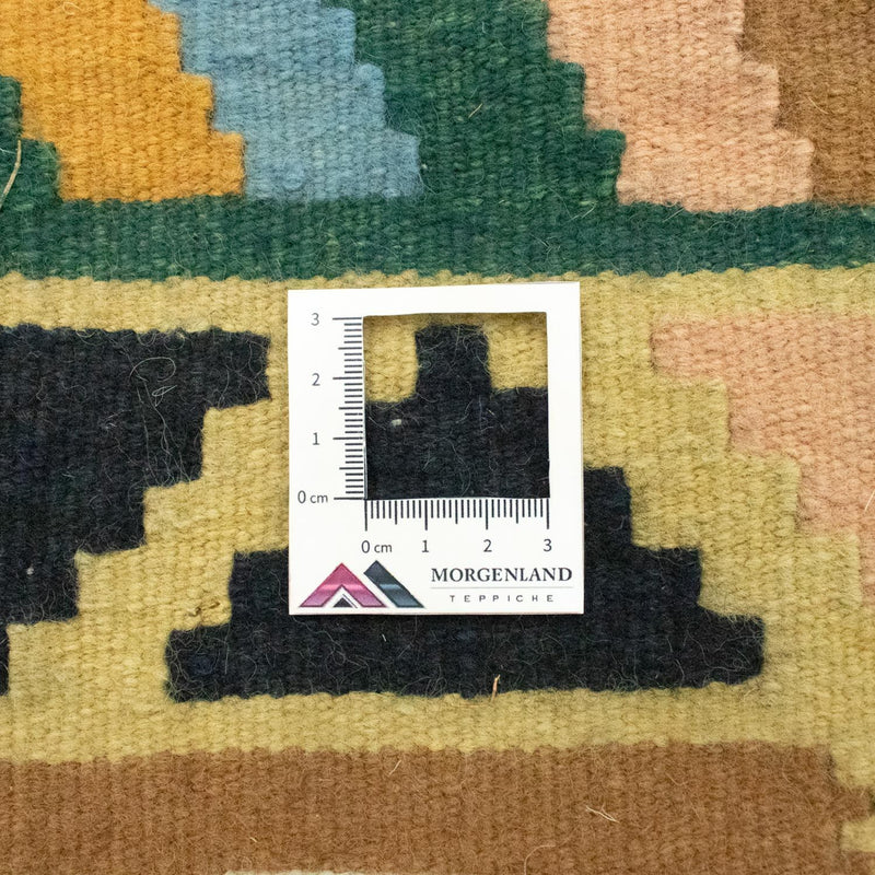 Loper Kelim tapijt - Oosters - 256 x 128 cm - gekleurd