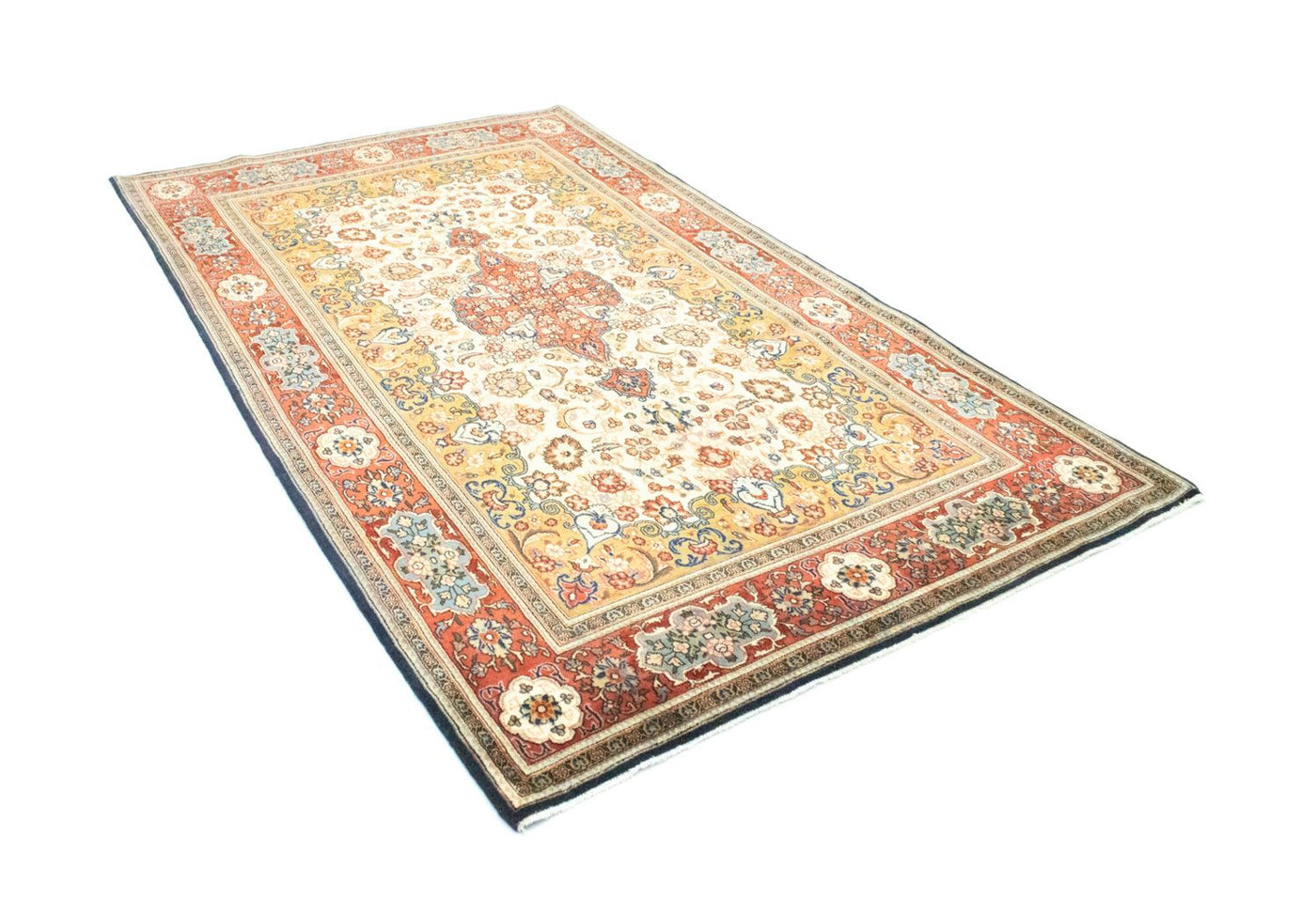 Ghom Tapijt 245x142cm - Perzisch tapijt