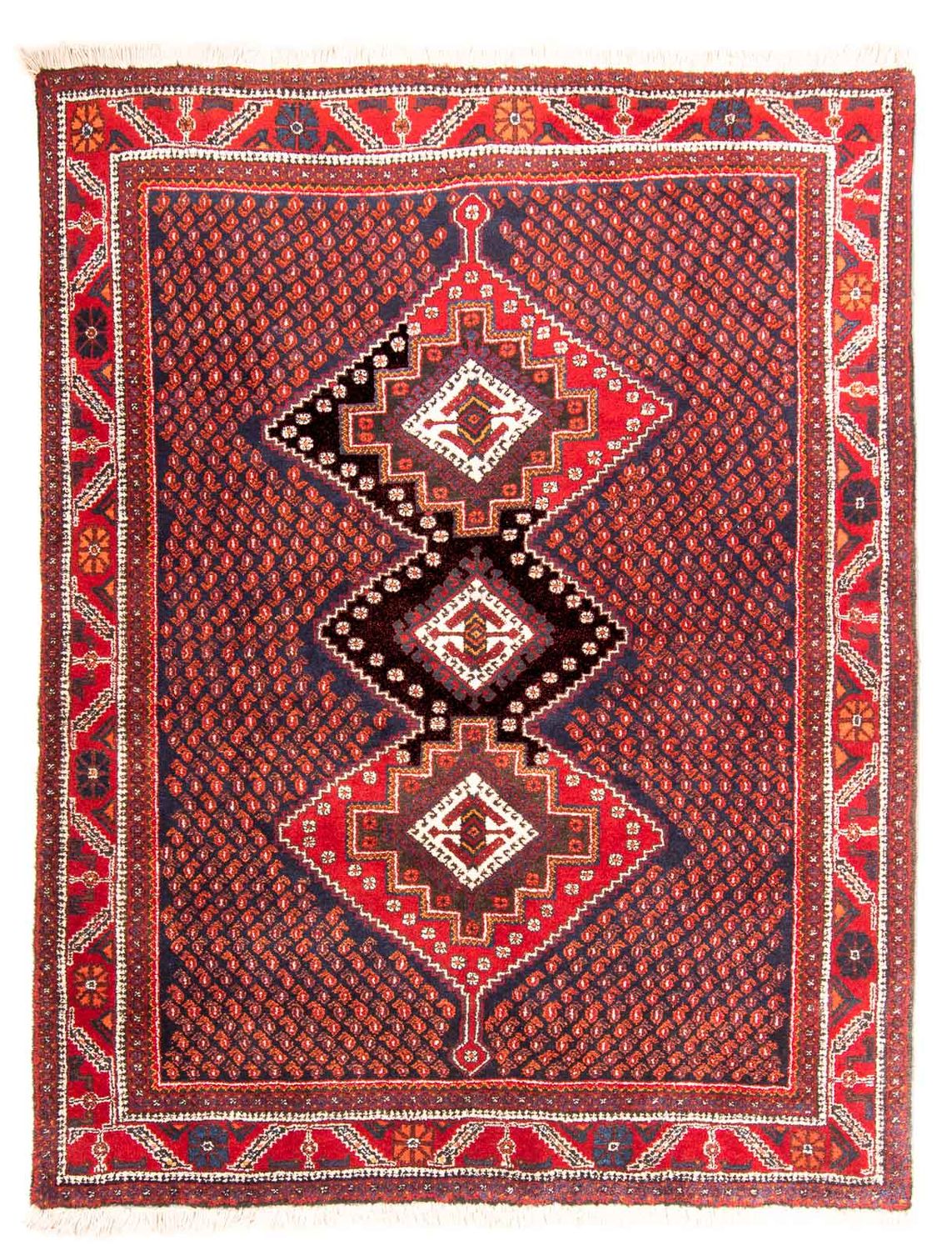 Perzisch Tapijt - Nomadisch - 205 x 164 cm - rood