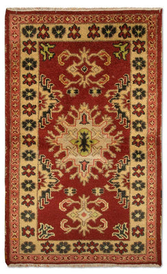 Oosters Tapijt - 151 x 90 cm - rood