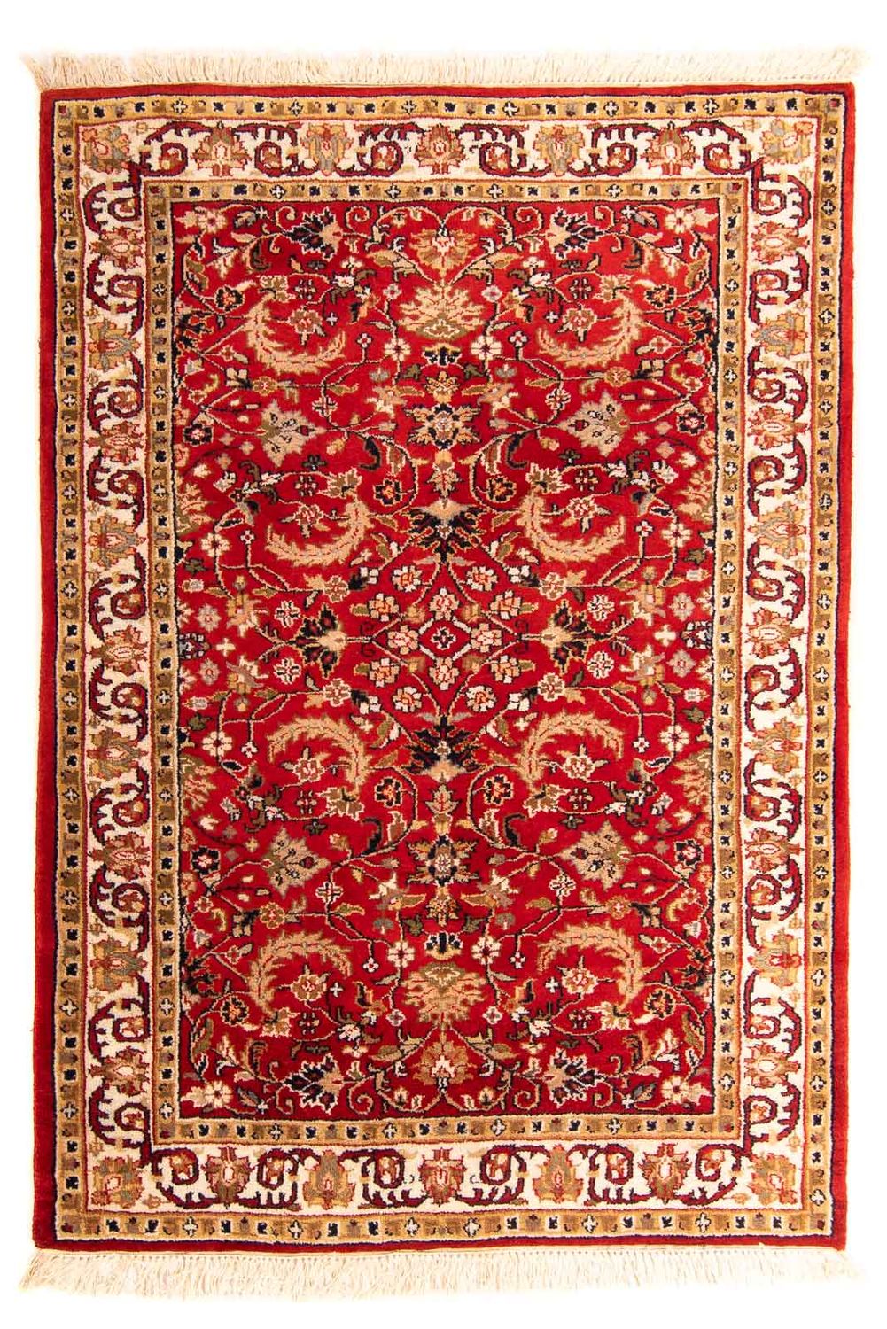 Oosters tapijt - Bijar - Indus - 176 x 119 cm - donkerrood